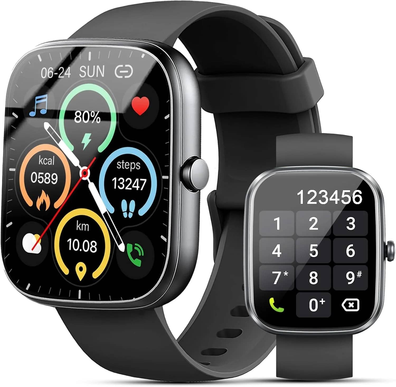 1.91" Smartwatch with Bluetooth Call & Activity Tracker