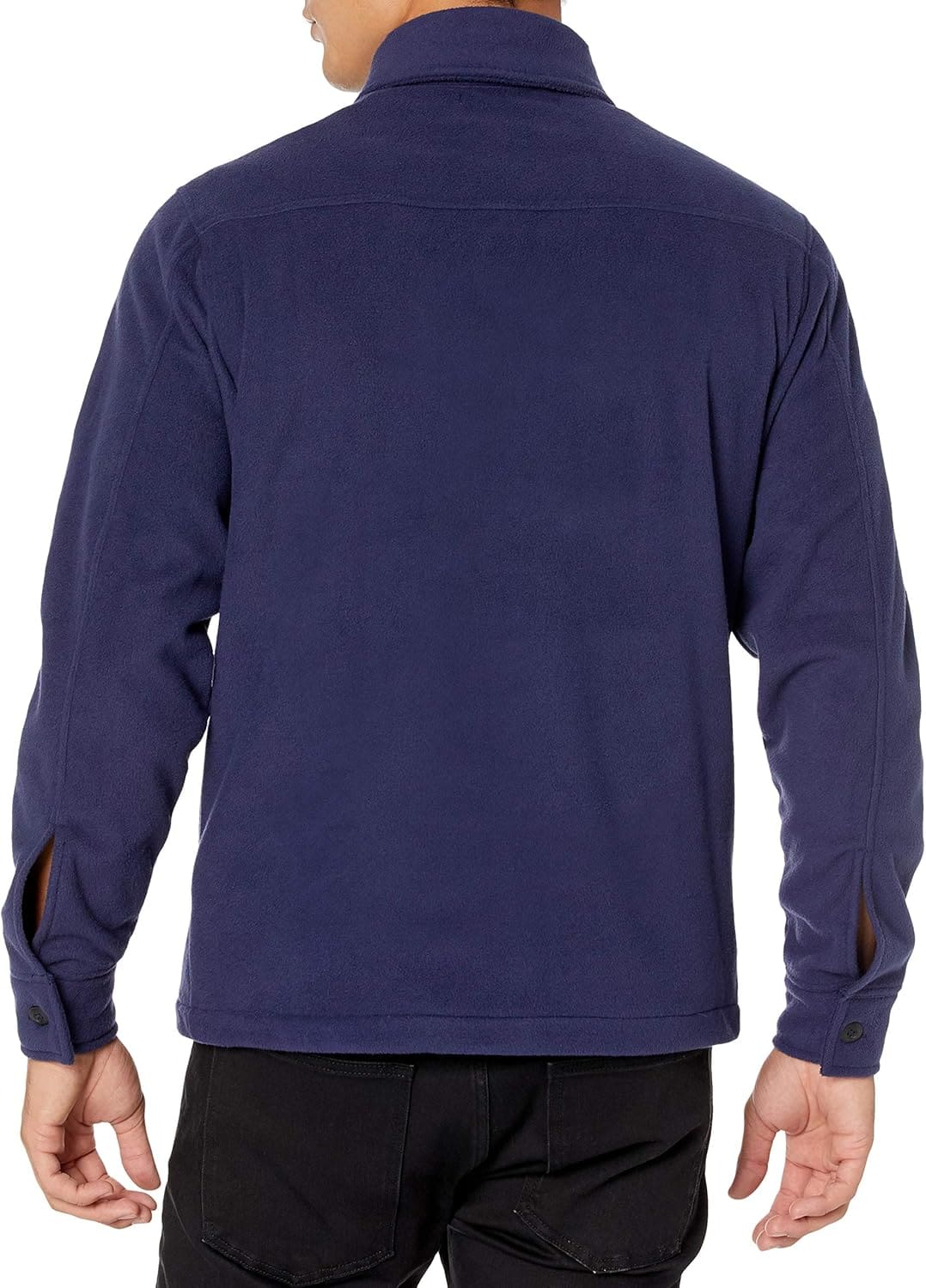 Amazon Essentials Men's Long-Sleeve Polar Fleece Shirt Jacket - Image 4