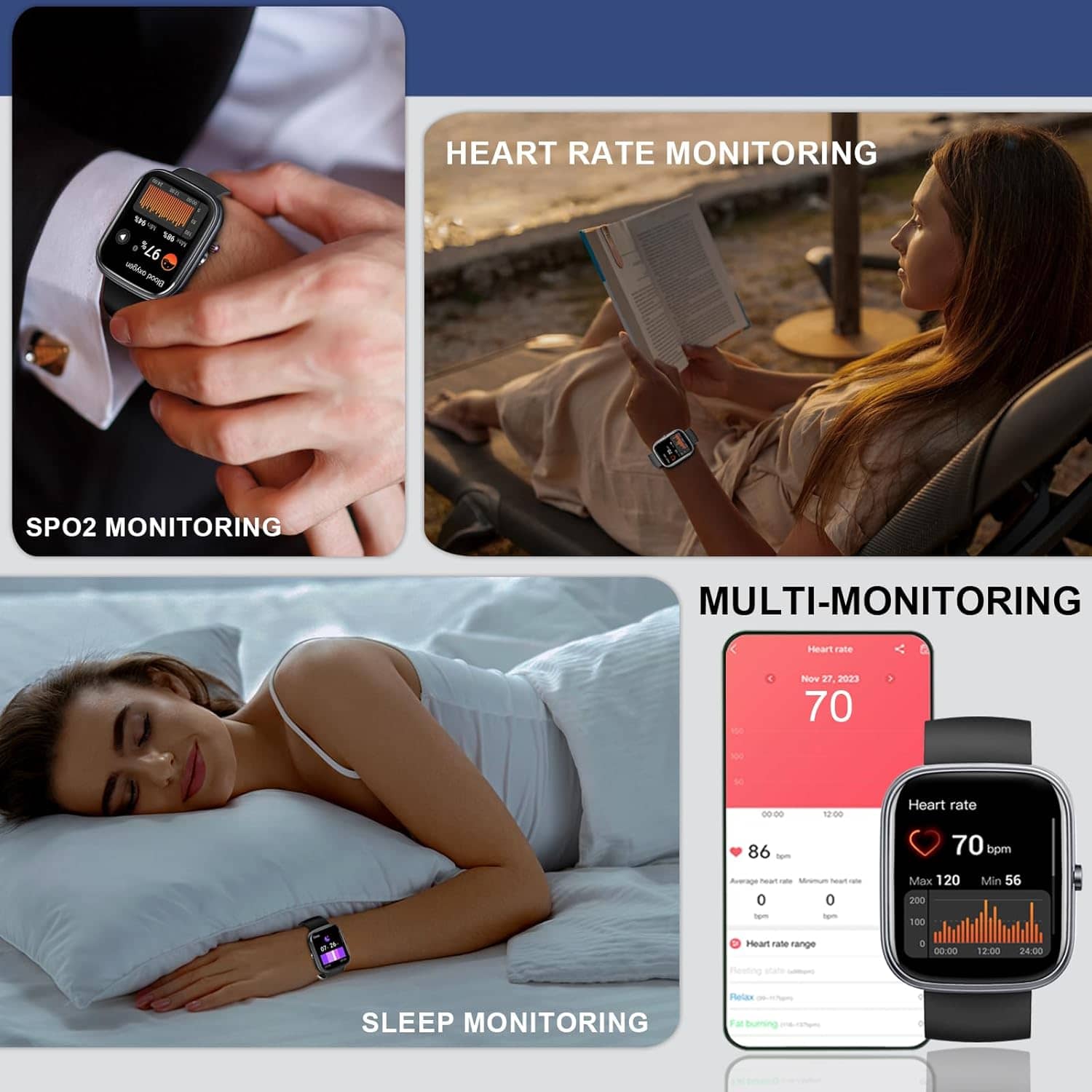 1.91" Smartwatch with Bluetooth Call & Activity Tracker - Image 4