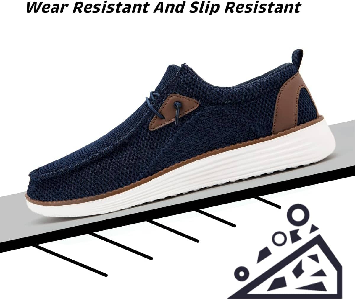 Men's Slip-On Loafers: Comfortable Casual Boat Shoes for Work and Leisure - Image 5