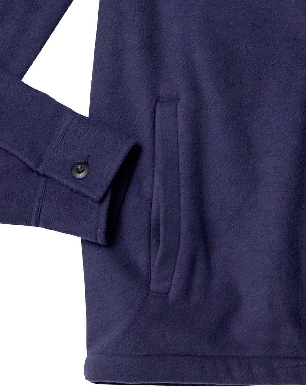 Amazon Essentials Men's Long-Sleeve Polar Fleece Shirt Jacket - Image 2