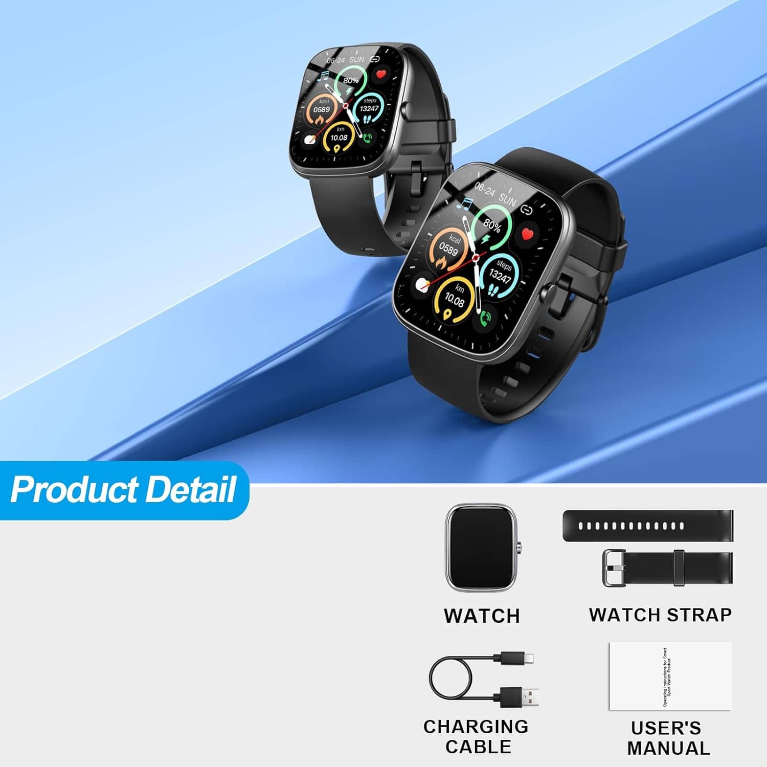 1.91" Smartwatch with Bluetooth Call & Activity Tracker - Image 7