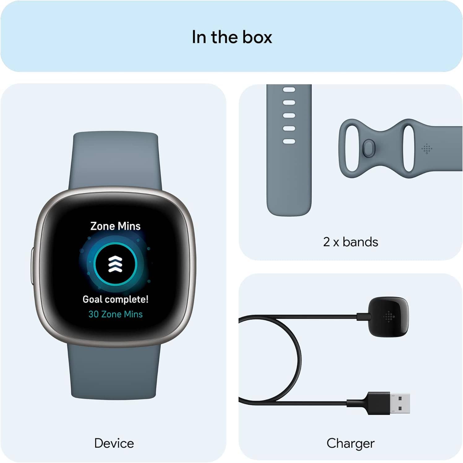 Fitbit Versa 4 Smartwatch with GPS, Heart Rate, Sleep Tracking - Image 5