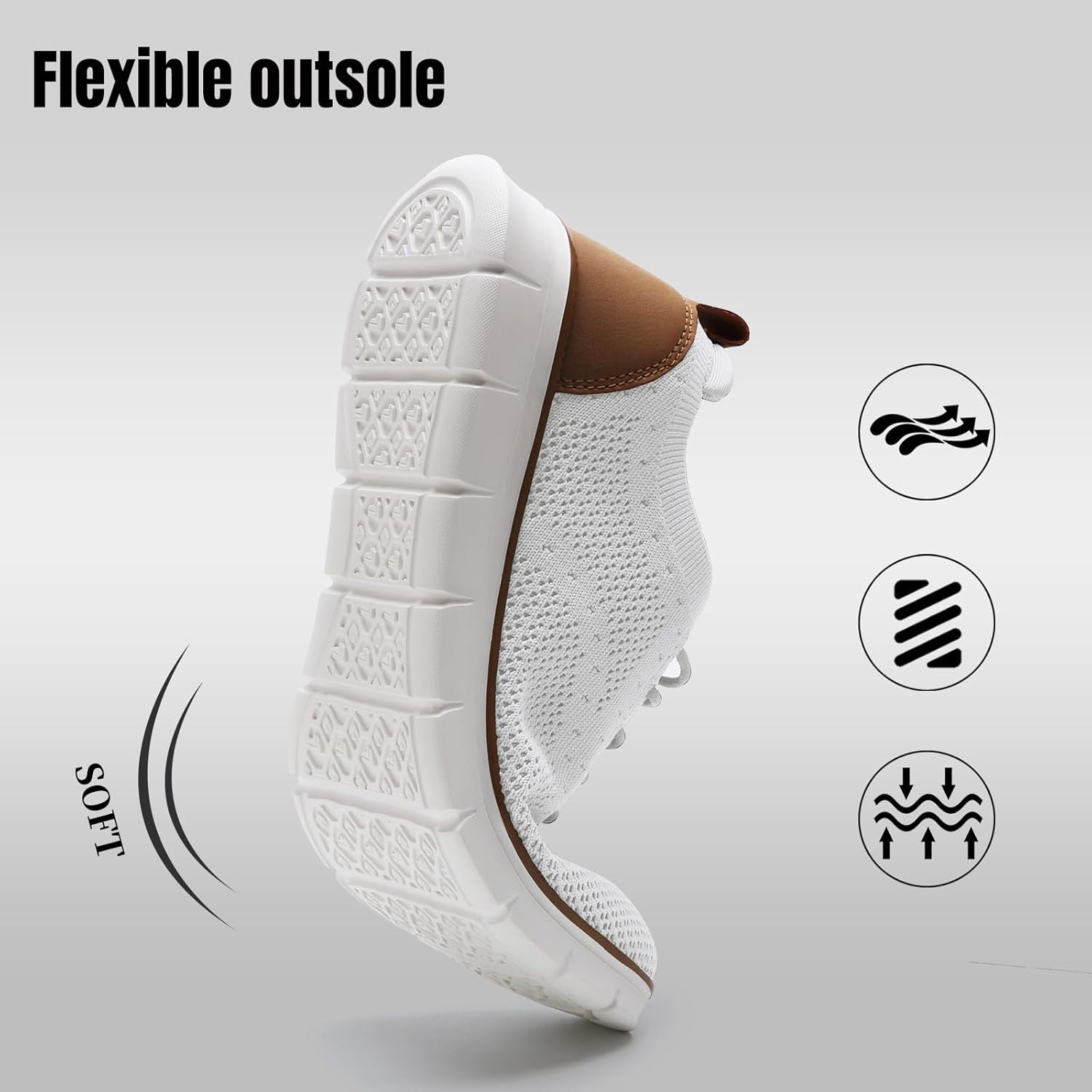 Men's Casual Dress Oxfords Sneakers Business Mesh Breathable Lightweight Walking Shoes Tennis Comfortable - Image 4