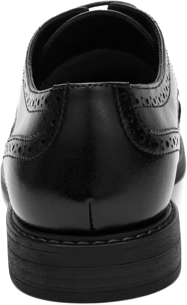 Temeshu Men's Dress Shoes Casual Oxford Shoes Business Formal Shoes - Image 6