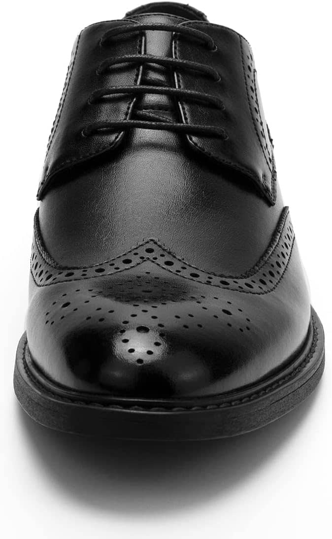 Temeshu Men's Dress Shoes Casual Oxford Shoes Business Formal Shoes - Image 4