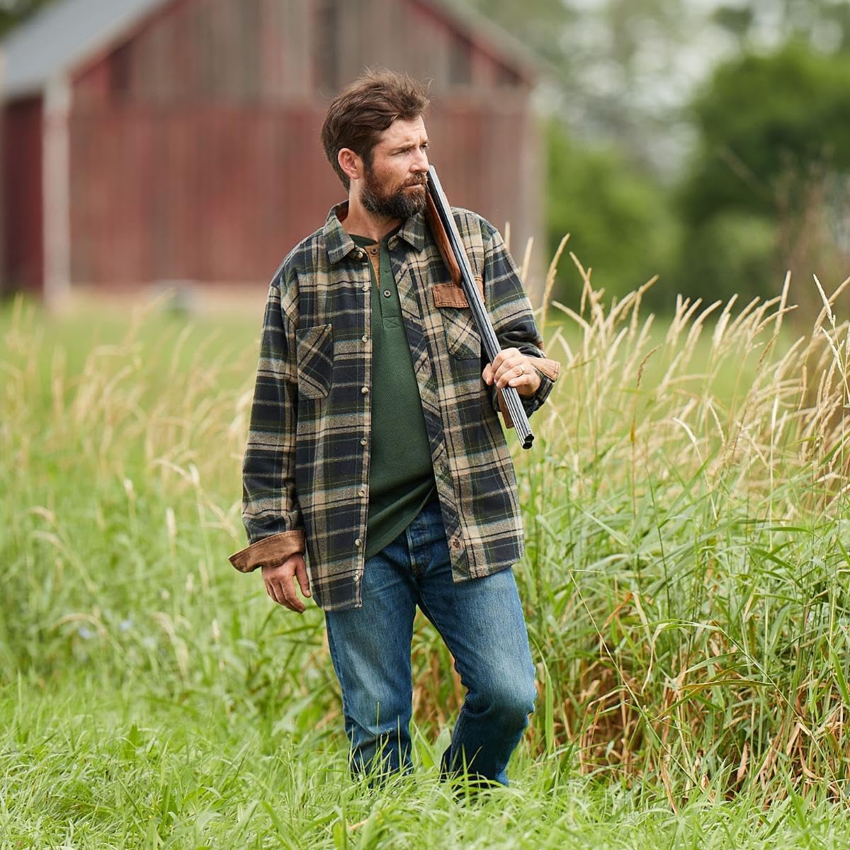 Legendary Whitetails Men's Harbor Heavyweight Flannel Shirt - Image 7