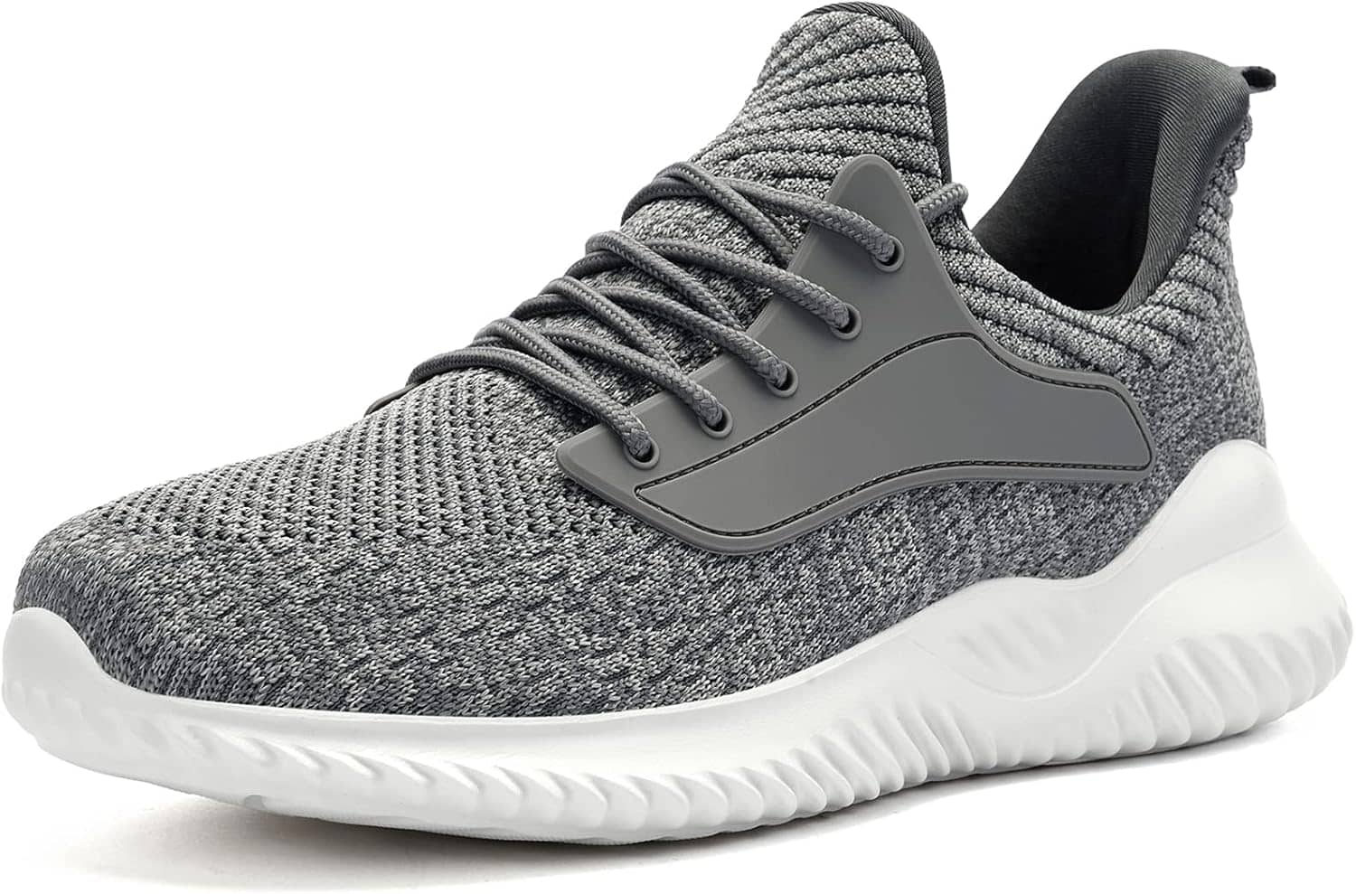 Akk Walking Shoes for Men Sneakers - Slip on Memory Foam Running Tennis Shoes for Athletic Workout Gym Jogging Indoor Outdoor Lightweight Breathable Casual Sneakers