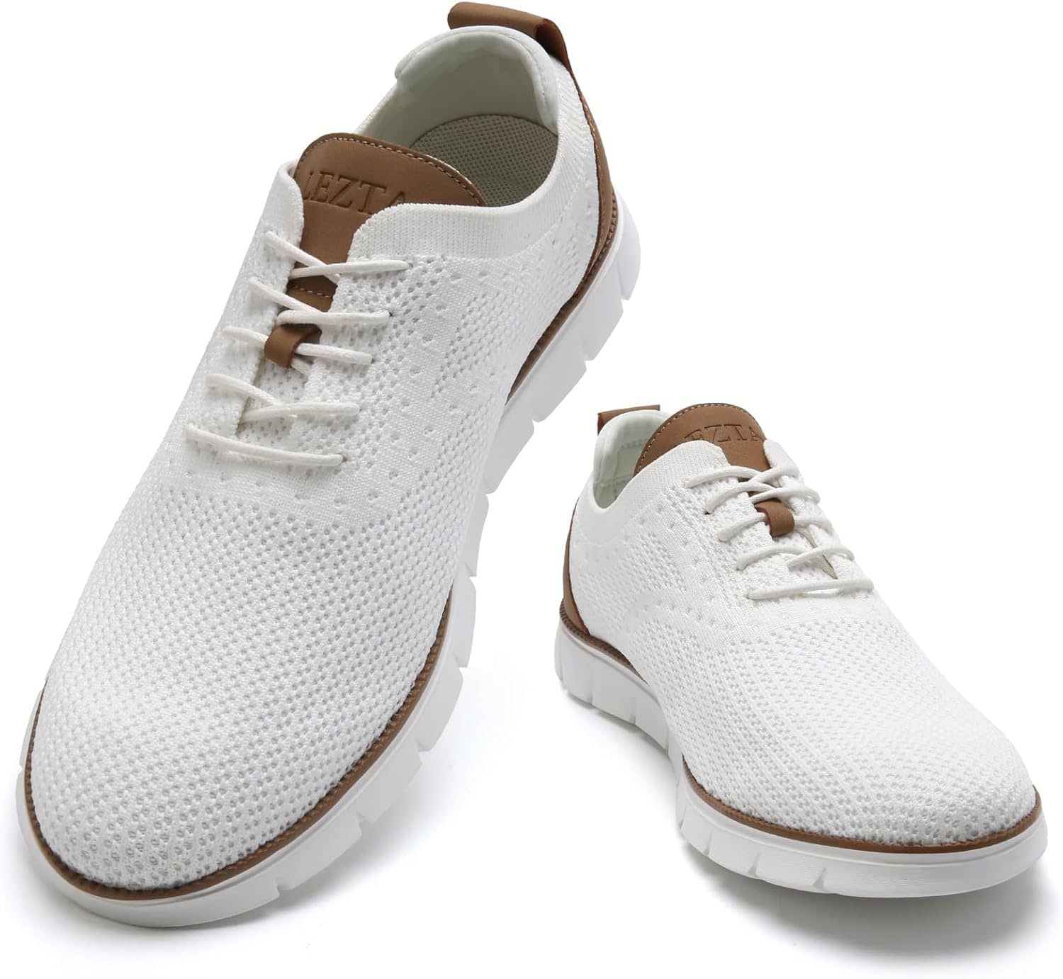 Men's Casual Dress Oxfords Sneakers Business Mesh Breathable Lightweight Walking Shoes Tennis Comfortable - Image 7