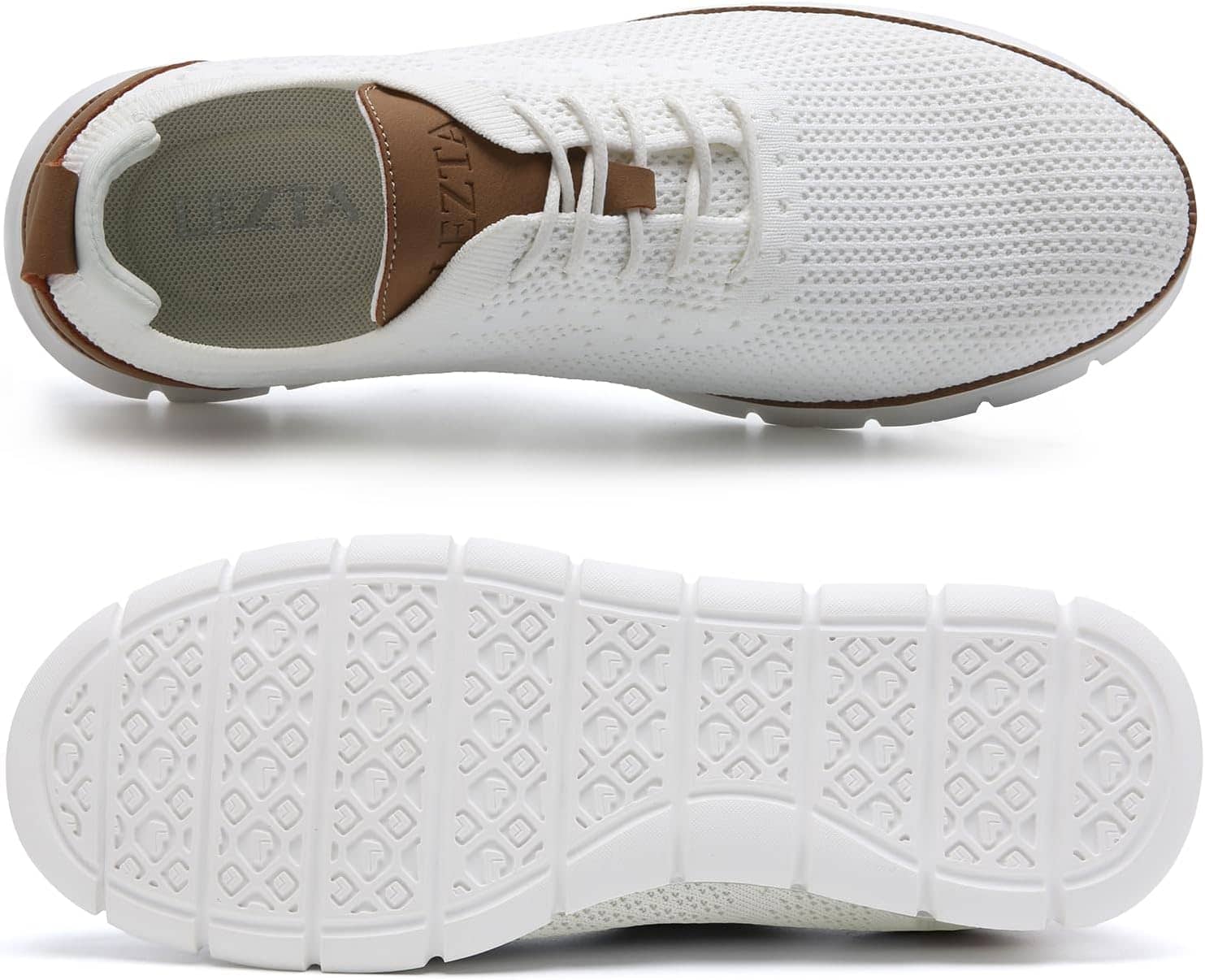 Men's Casual Dress Oxfords Sneakers Business Mesh Breathable Lightweight Walking Shoes Tennis Comfortable - Image 9