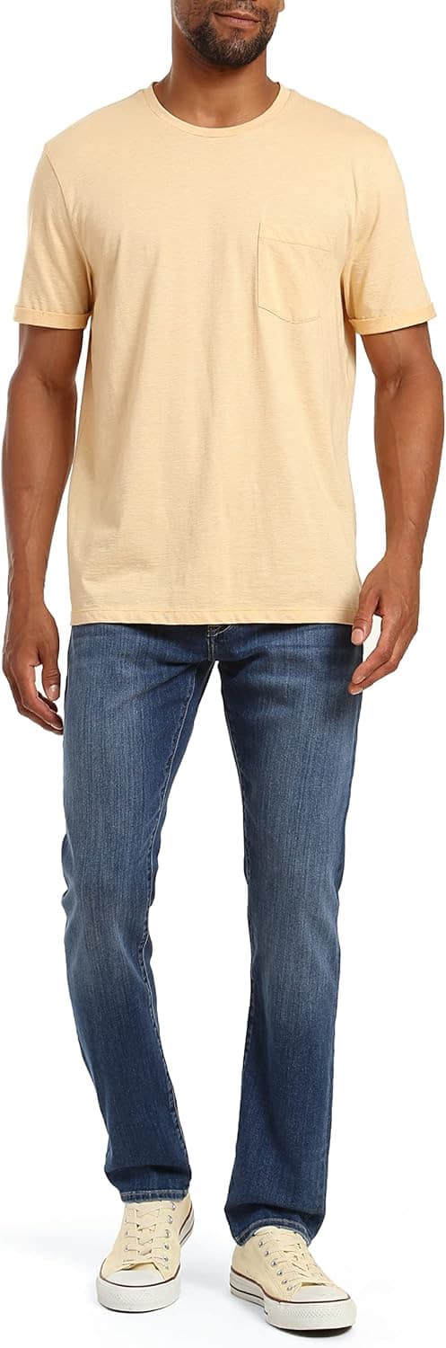 Mavi Men's Jake Regular-Rise Tapered Slim Fit Jeans
