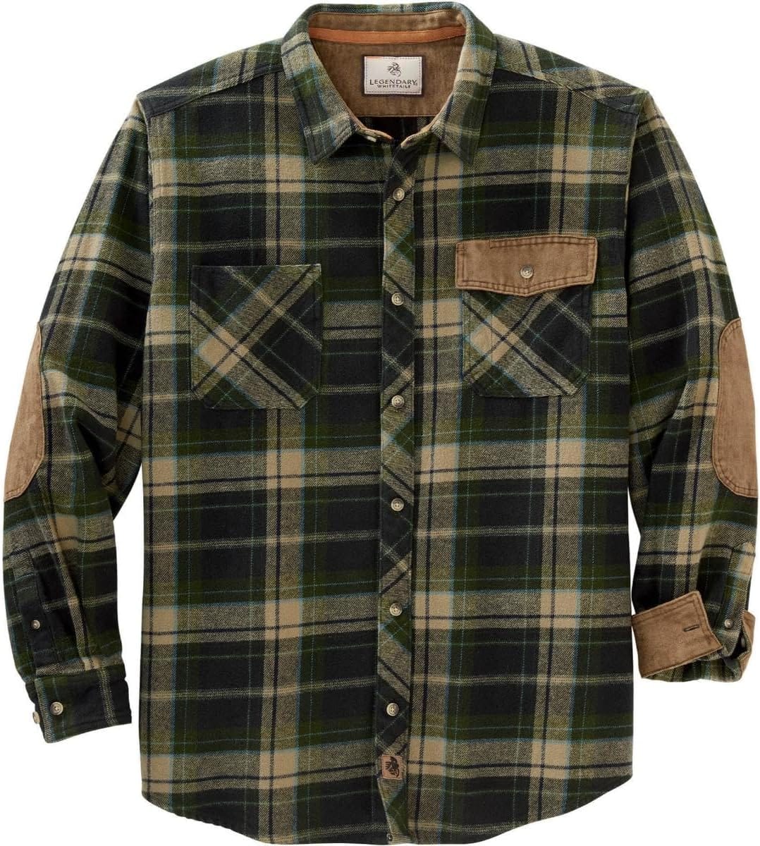 Legendary Whitetails Men's Harbor Heavyweight Flannel Shirt - Image 4