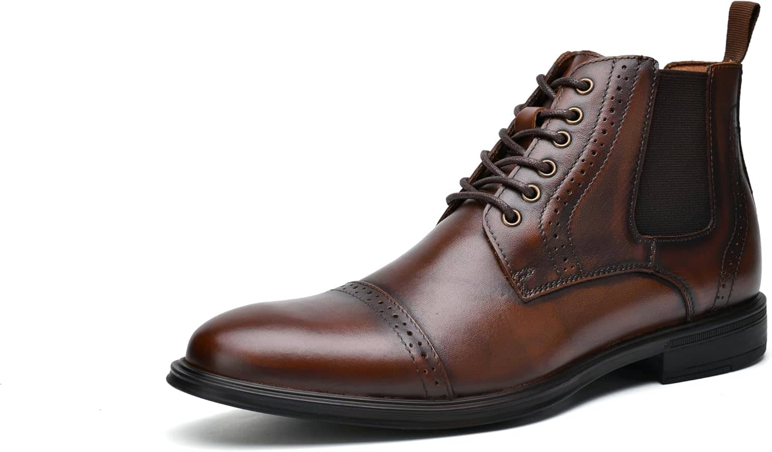 Men's Dress Boots Dress Boots For Men Leather Boots Ankle Causl Boots Between Casual And Dressy