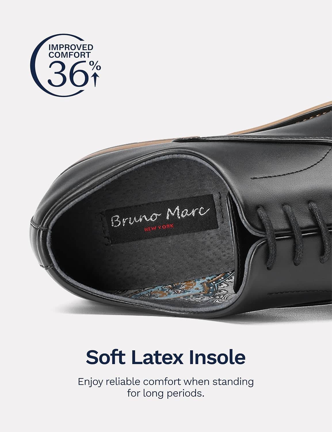 Bruno Marc Men's Oxfords Formal Dress Shoes - Image 5