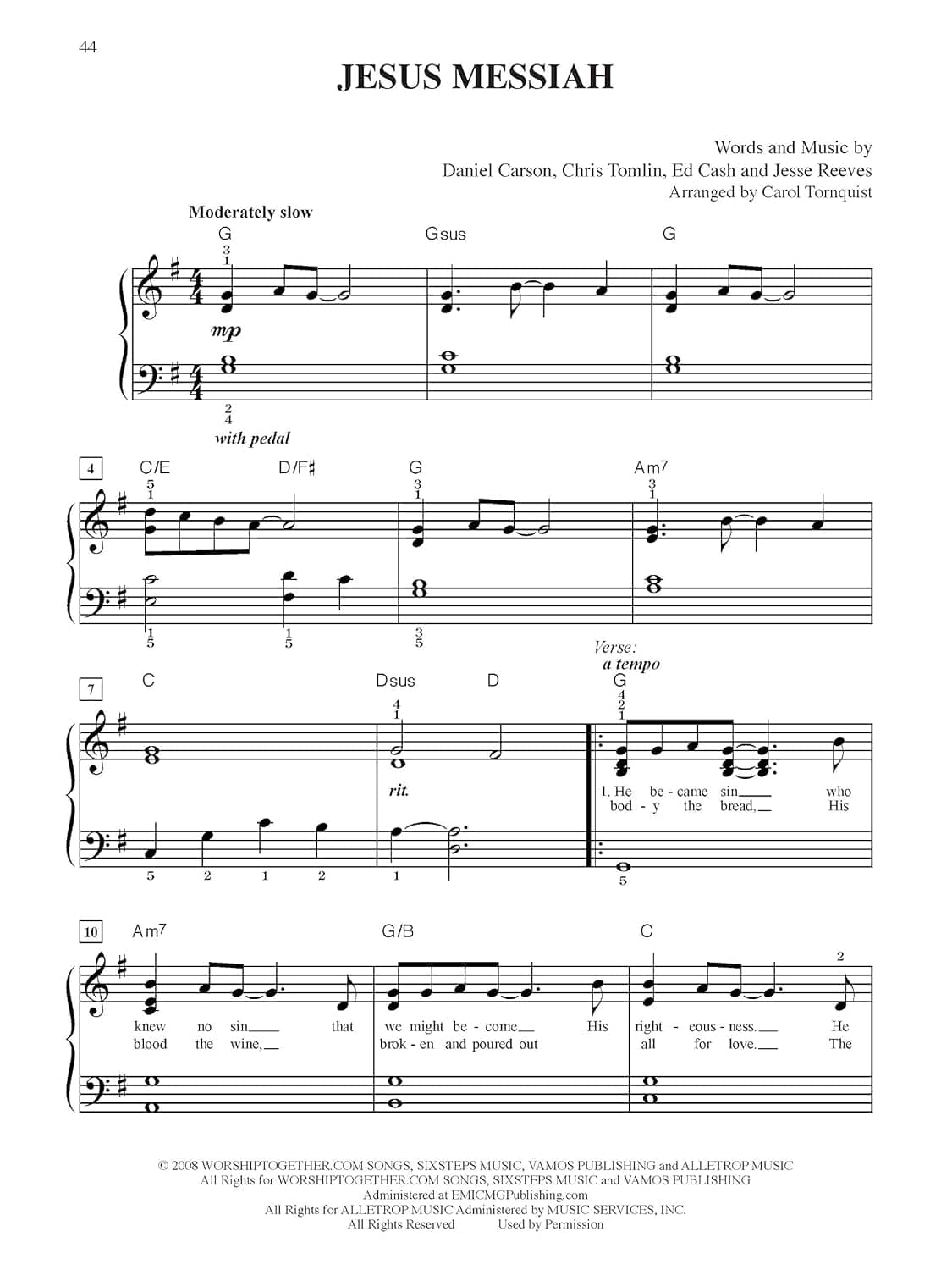 Christian Hits: Easy Piano (20 Sheet Music Bestsellers) - Image 5