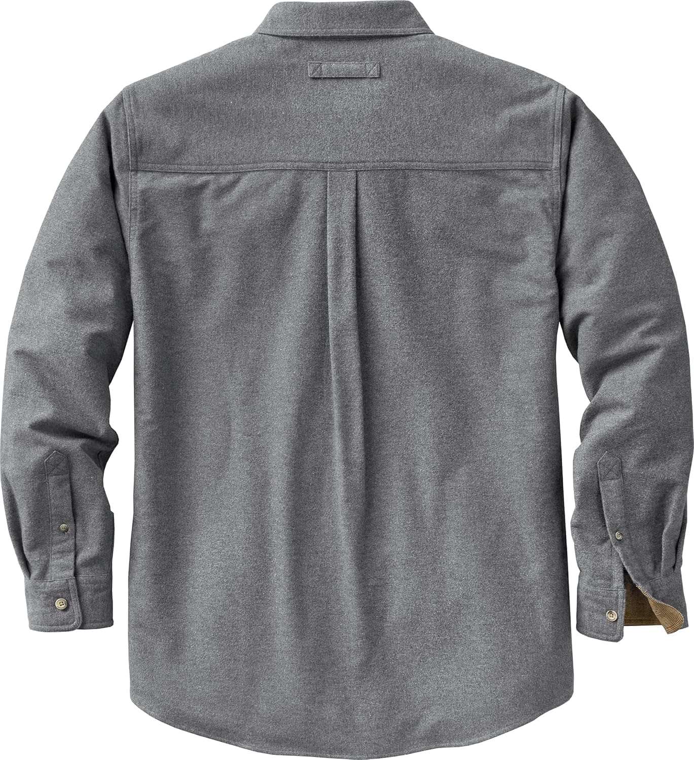 Legendary Whitetails Men's Buck Camp Flannel, Long Sleeve Plaid Button Down Casual Shirt, Corduroy Cuffs - Image 2